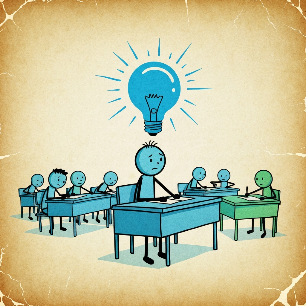 Syndrom 'Ucznia Czekającego': Dlaczego szkoła systemowo marnuje potencjał Twojego dziecka.